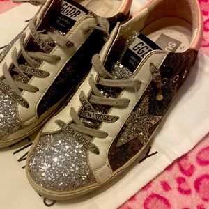 Super-star lured camouflage glitter upper silver